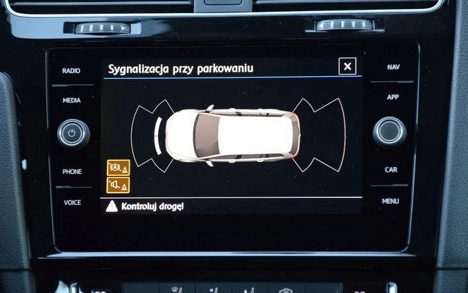 Volkswagen Golf cena 56899 przebieg: 180247, rok produkcji 2019 z Warszawa małe 631